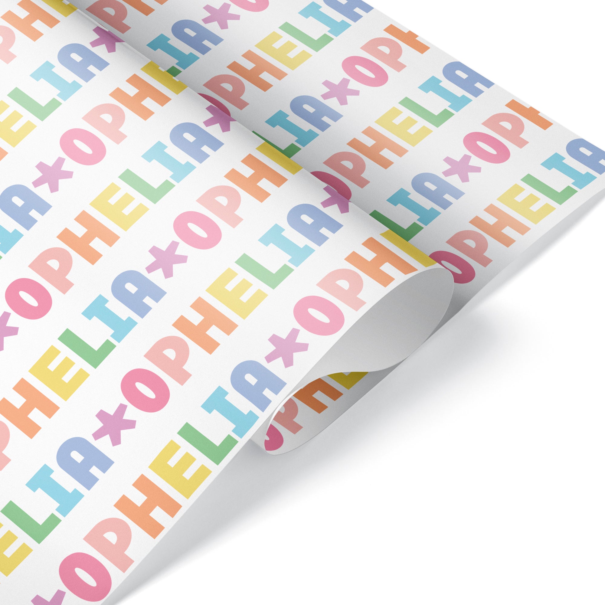 Personalised Baby Shower Wrapping Paper in Pink – HotOffThePressGiftingLtd