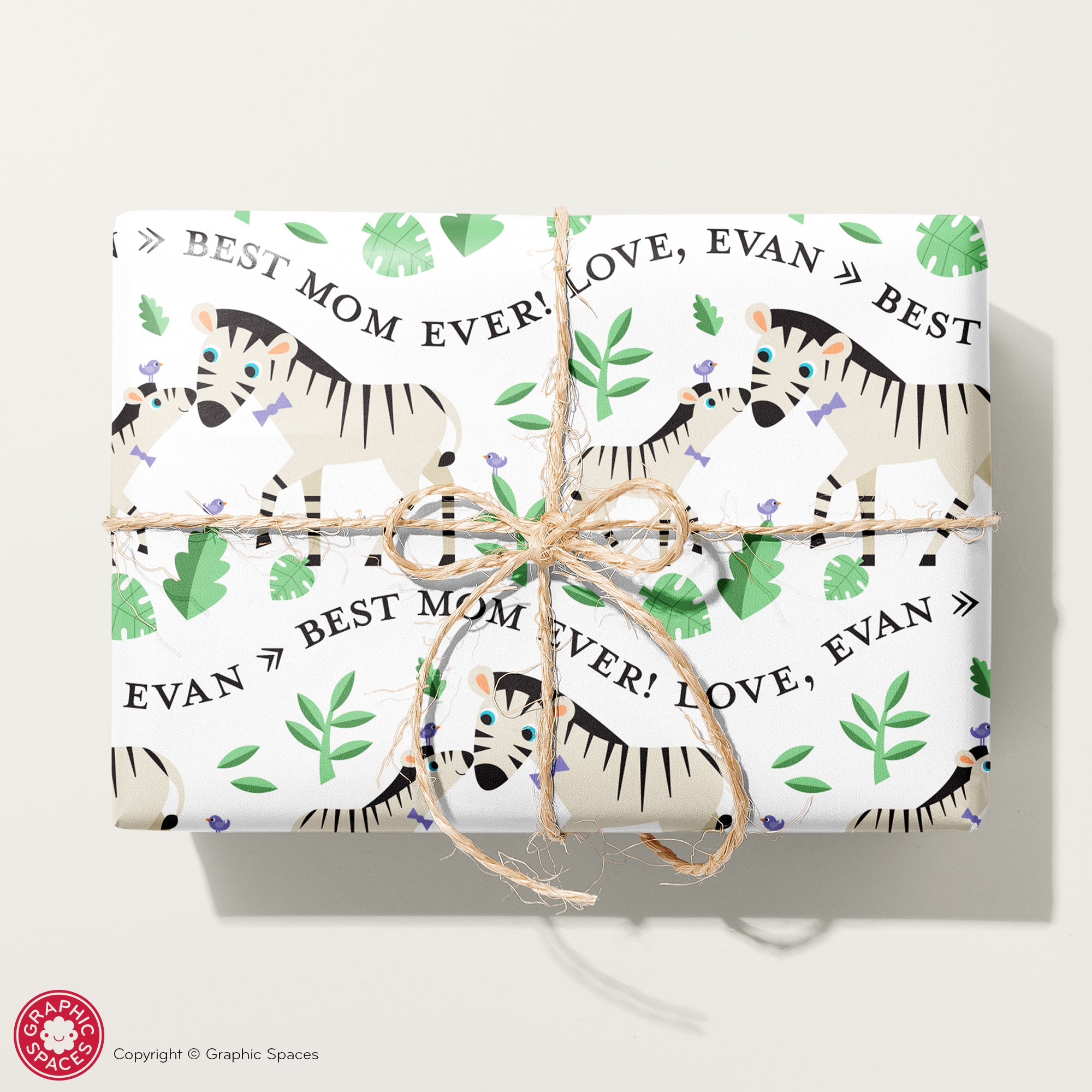 Sheep Personalized Name Baby Shower Wrapping Paper - Pastel Baby - Graphic  Spaces