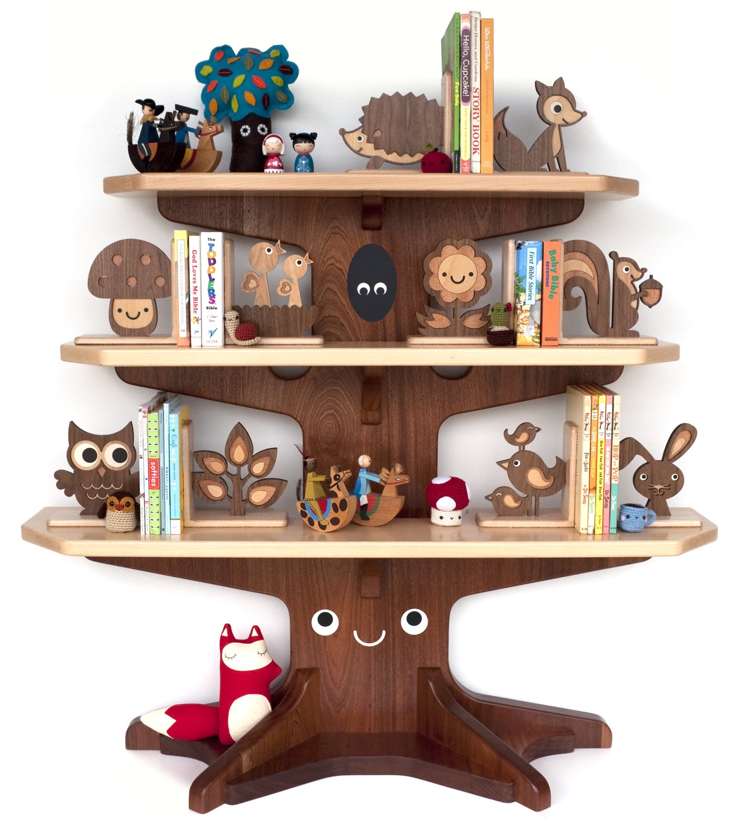 tree bookcase nursery