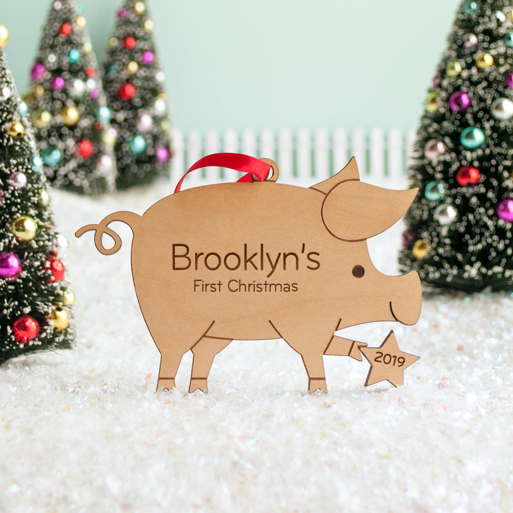 Neighbors Ornament – The Cracked Pig