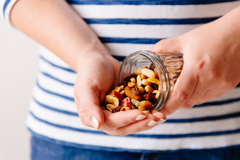 Dried fruits and nuts snack