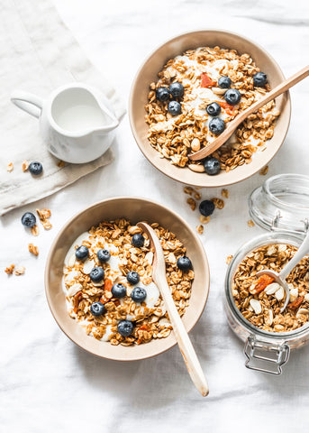 Greek yogurt with berries