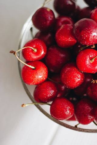 fresh cherries