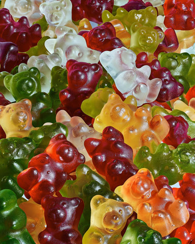 Sugar-free gummy bears