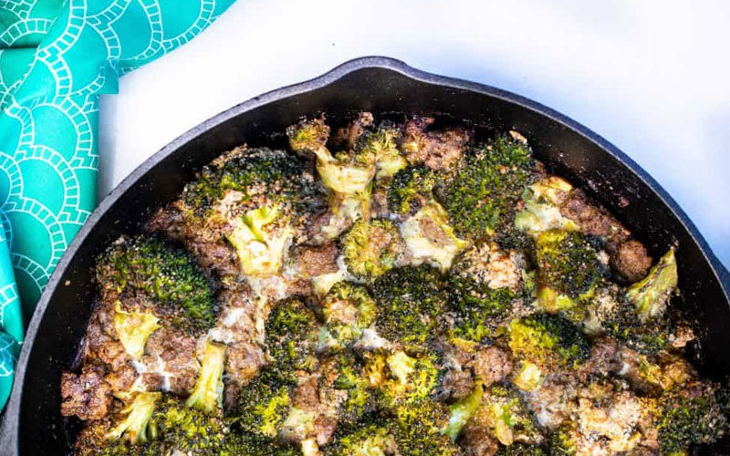 AIP Beef and Broccoli Skillet Casserole Recipe