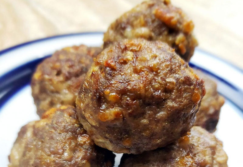 Cheesy Air Fryer Meatballs Recipe