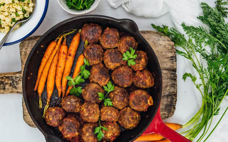 Gluten-Free Honey Garlic Meatballs