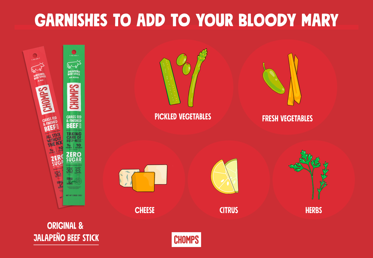 garnishes to add to your bloody mary