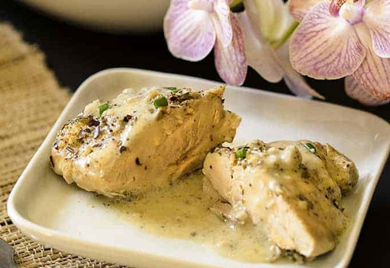 Marinata di pollo all'aglio a basso contenuto di carboidrati