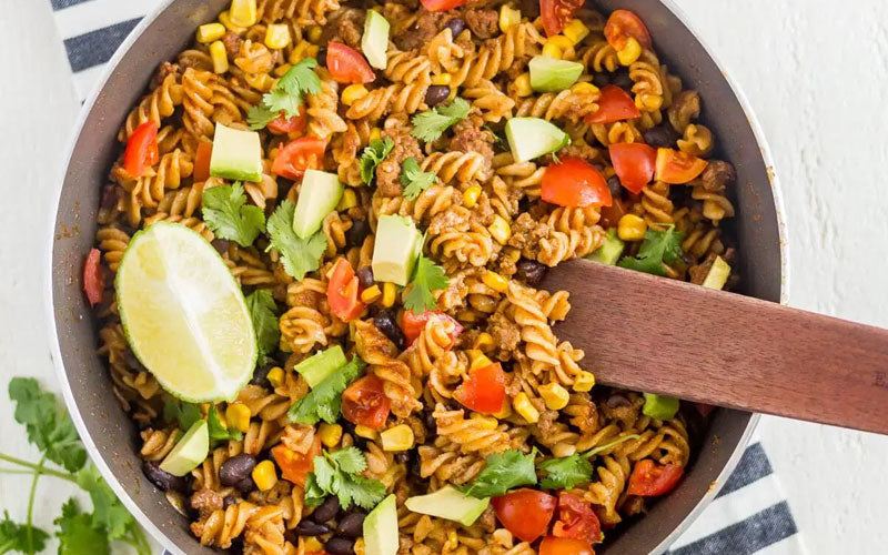 Gluten-Free One-Pot Taco Pasta