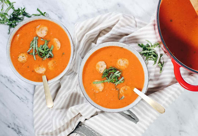 tomato basil soup recipe