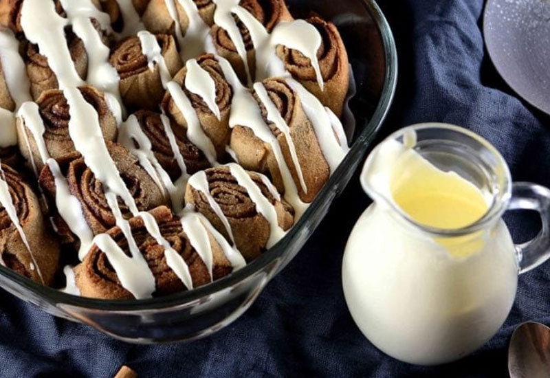 Sugar Free Low Carb Keto Dairy-Free Cinnamon Rolls