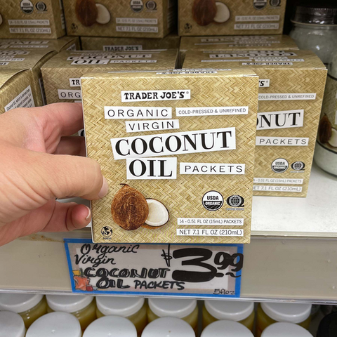 trader joe's coconut oil
