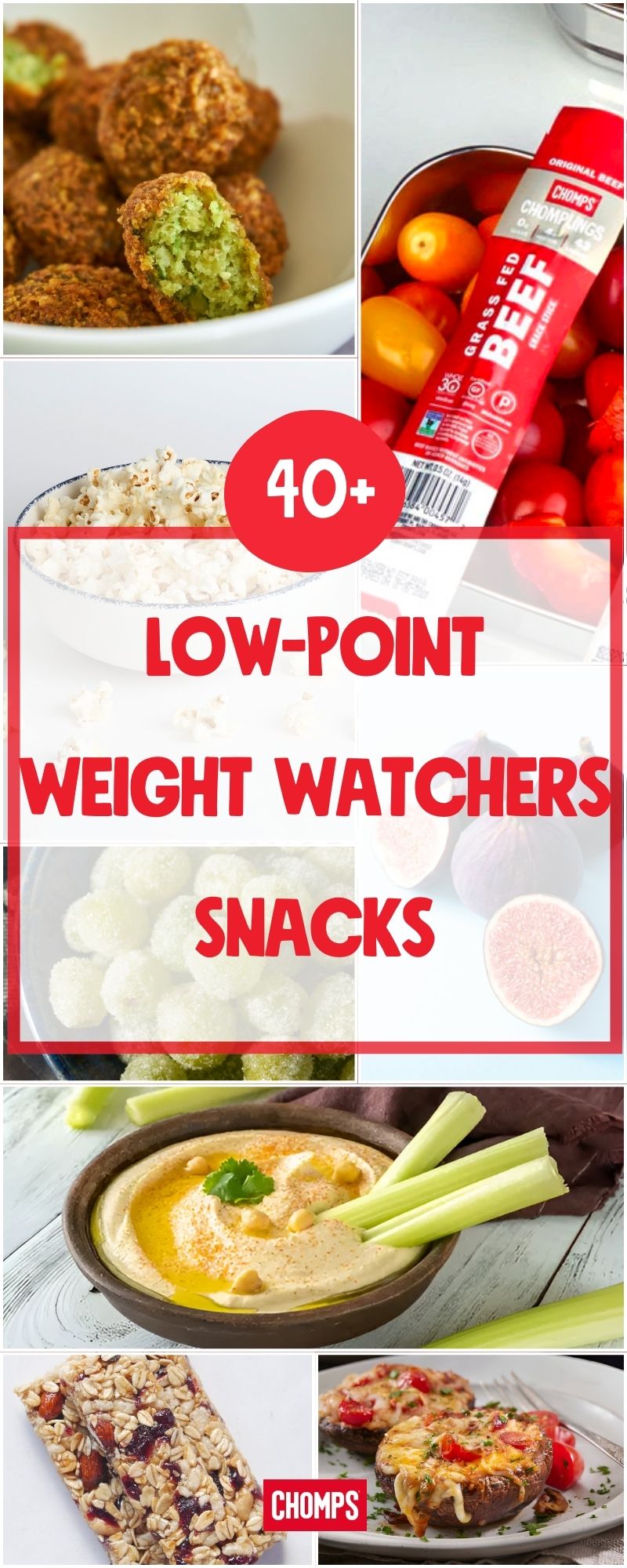 Low-Point Weight Watchers Snacks List Infographic