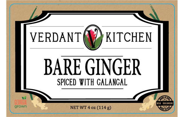 verdant kitchen bare ginger