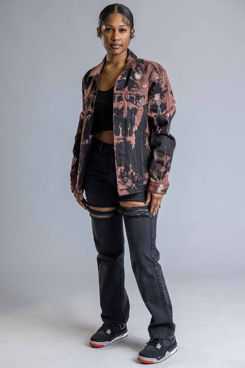 Coal N Terry Camo Denim Jacket