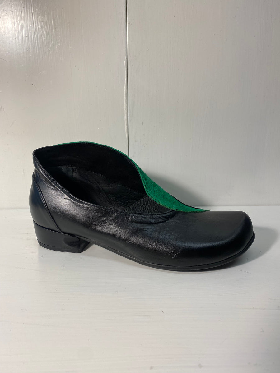 Vladi Black and Green Shoe – Imeldas Shoes Norwich