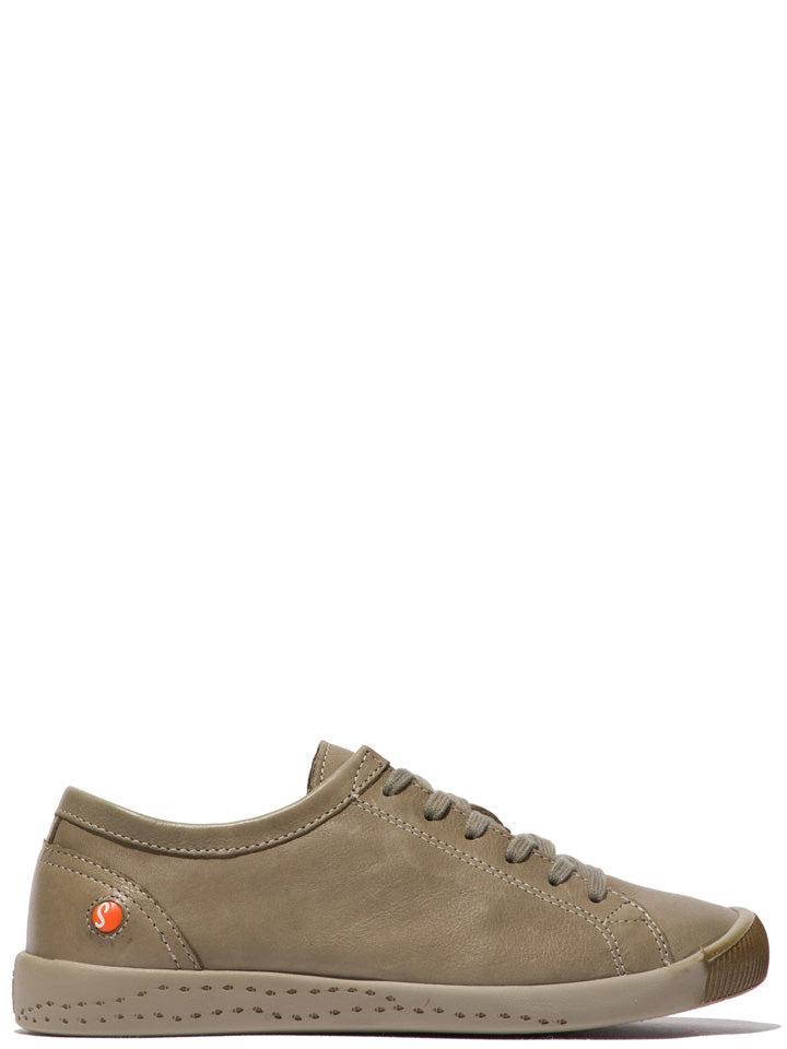 Softinos Isla leather militar trainer – Imeldas Shoes Norwich