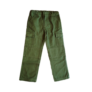 boys green cargo pants