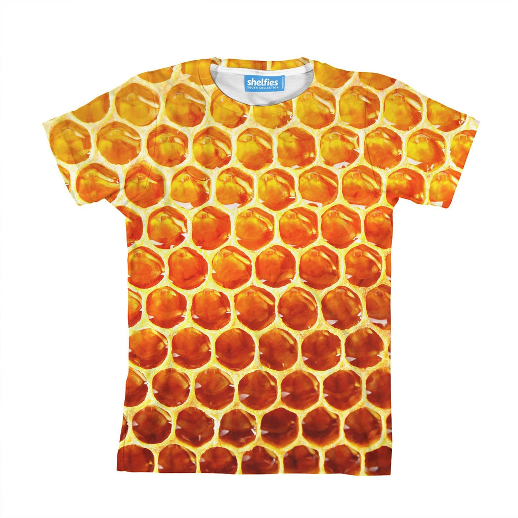 Honeycomb Youth T-Shirt - Shelfies