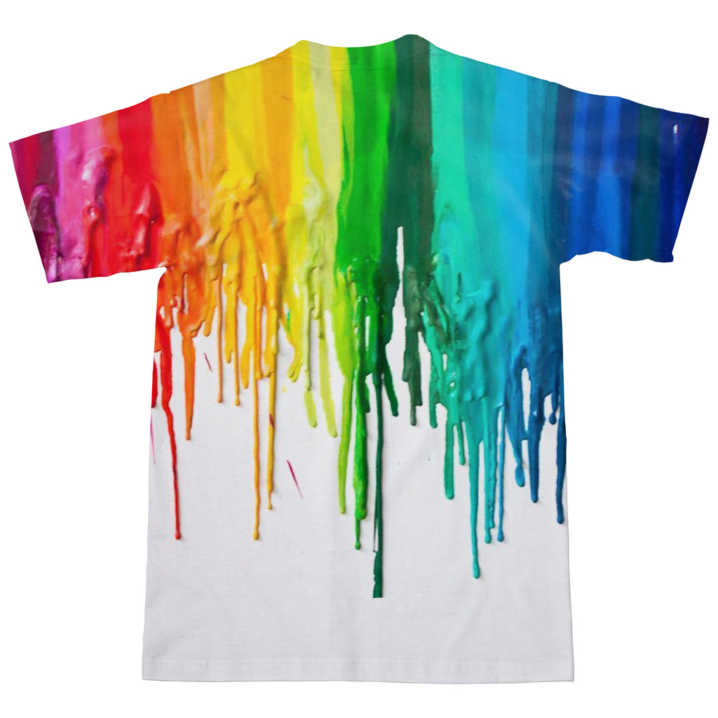 melted crayon shirt