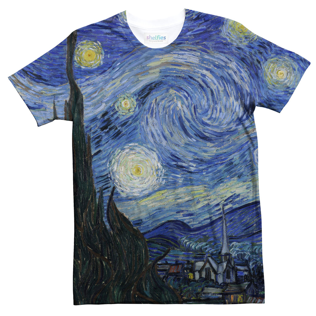 starry night shirt van gogh