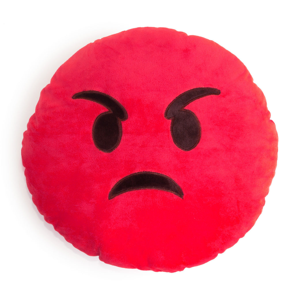 Super Angry Emoji Pillow Shelfies