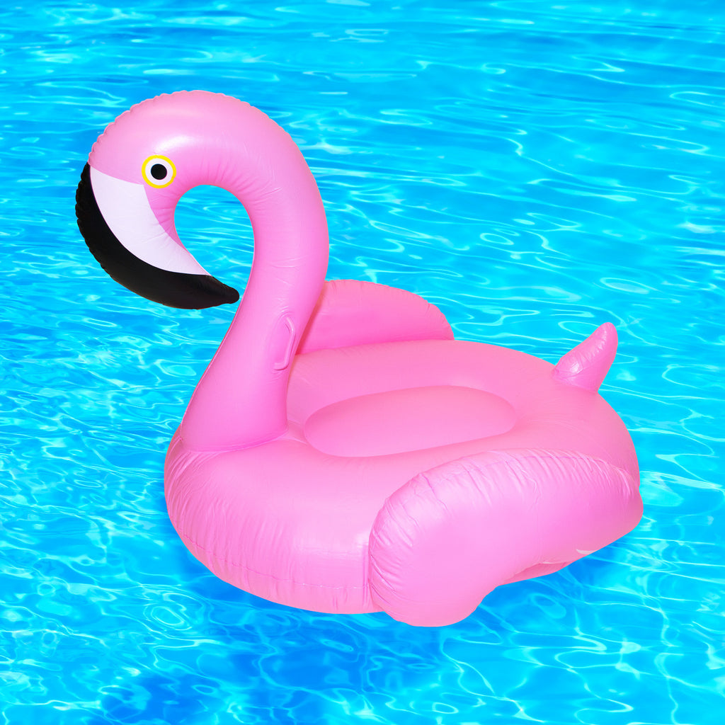 jumbo inflatable pink flamingo