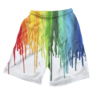 Melted Crayon Men's Shorts | Shelfies