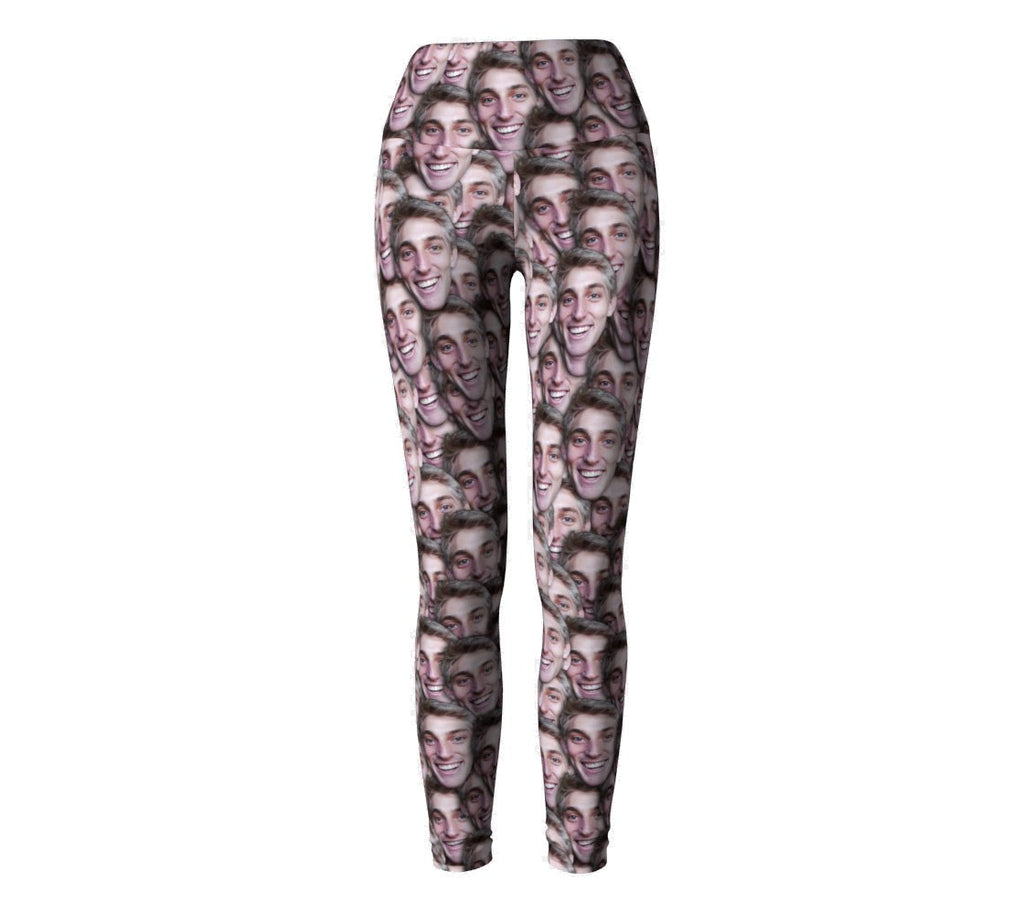 face print pants