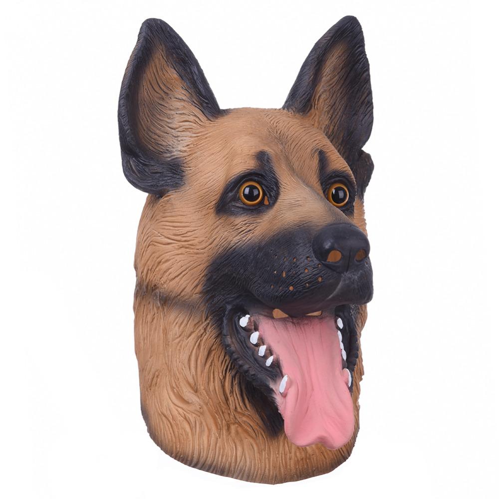 Download German Shepherd Dog Head Animal Mask - Shelfies