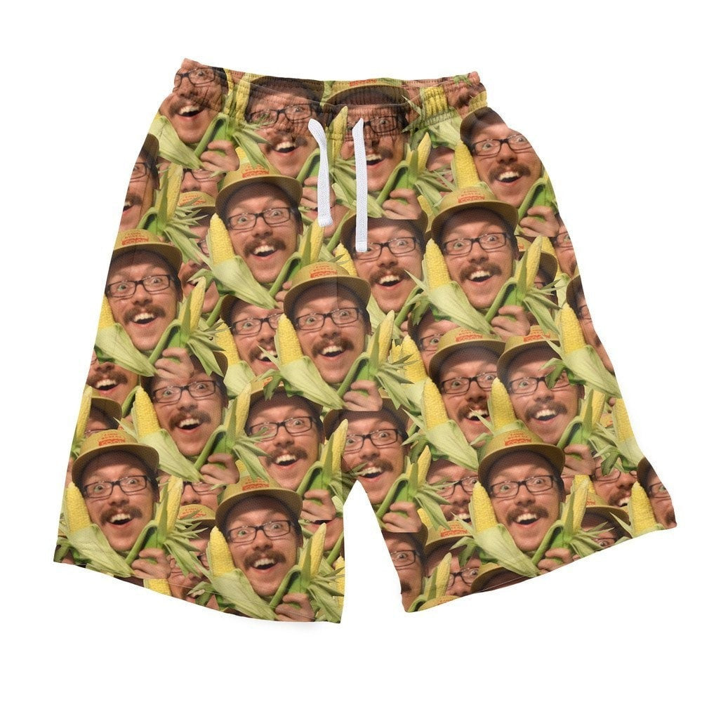 Your Face Custom Men's Shorts | Shelfies