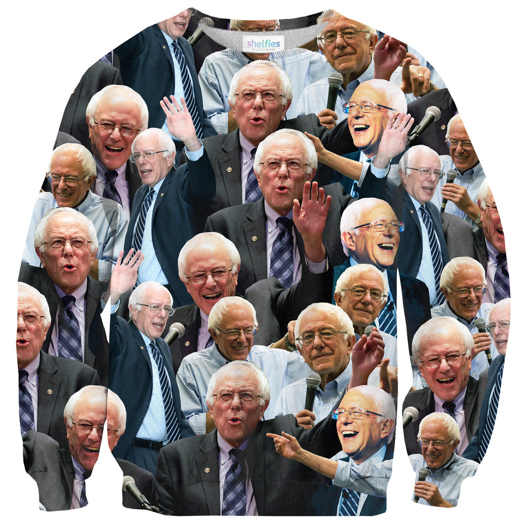 Bernie Sanders Face Sweater | Shelfies