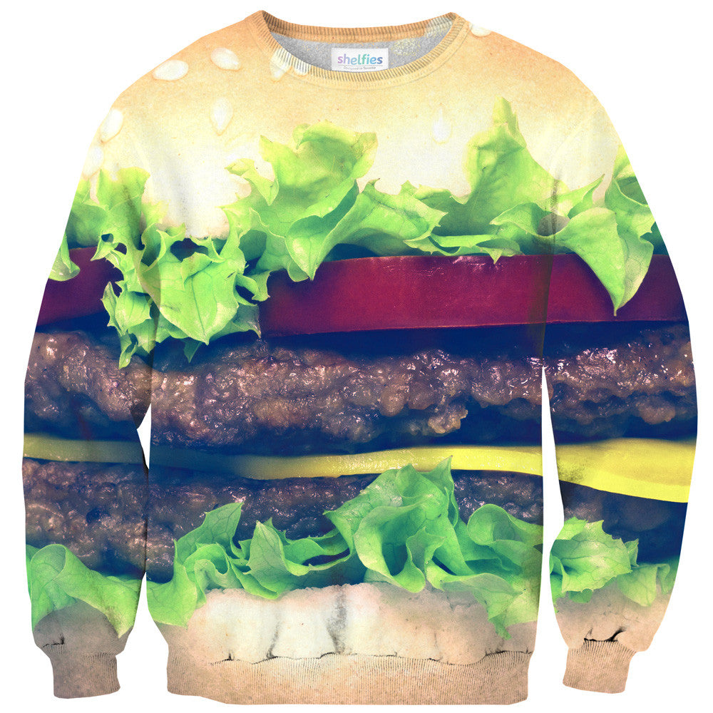 burger sweater