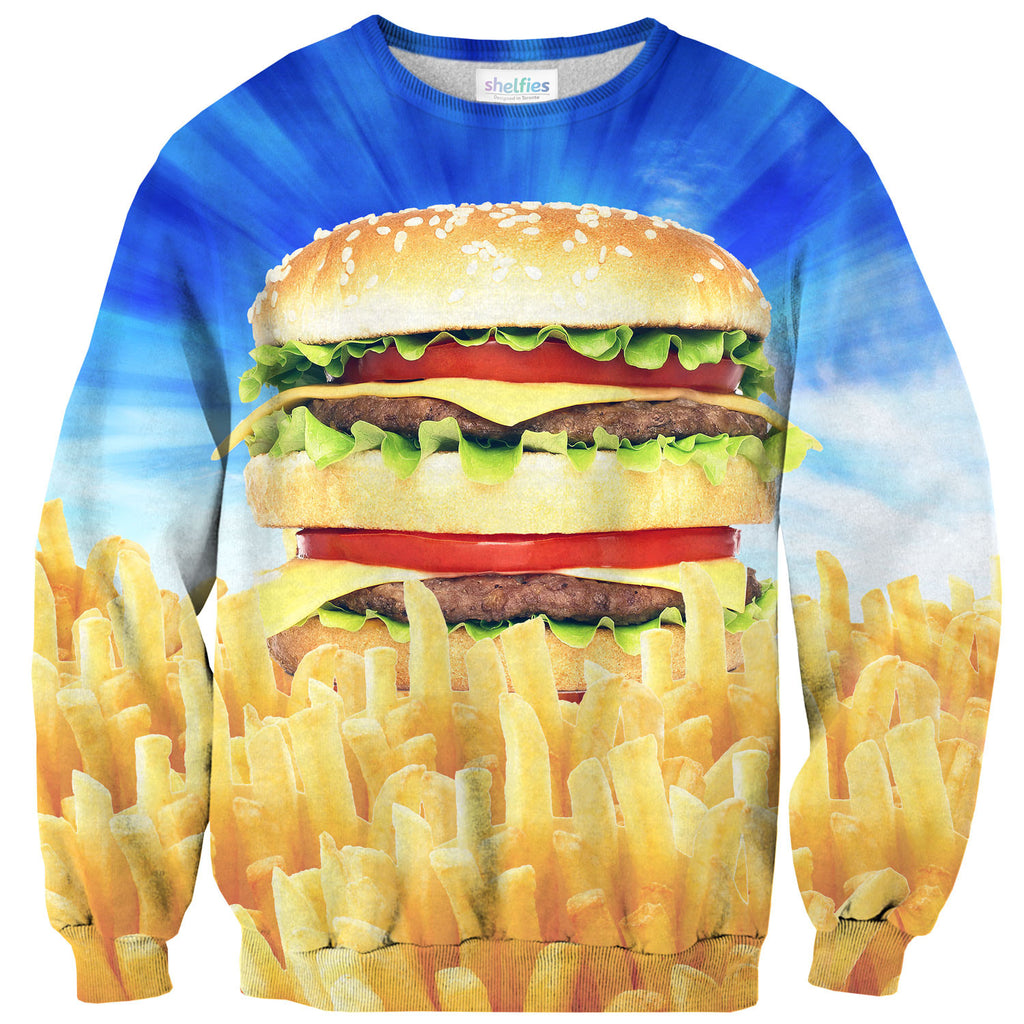 hamburger sweater