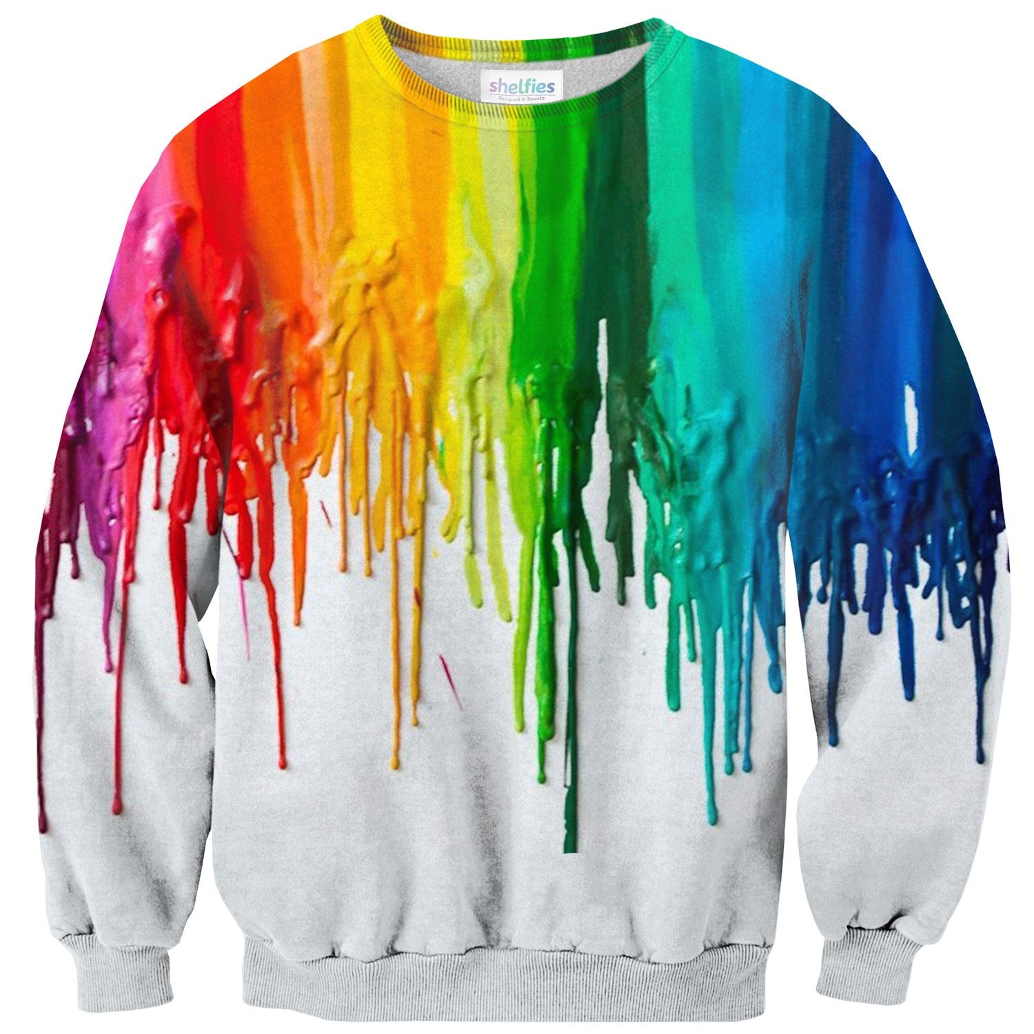 melted crayon shirt