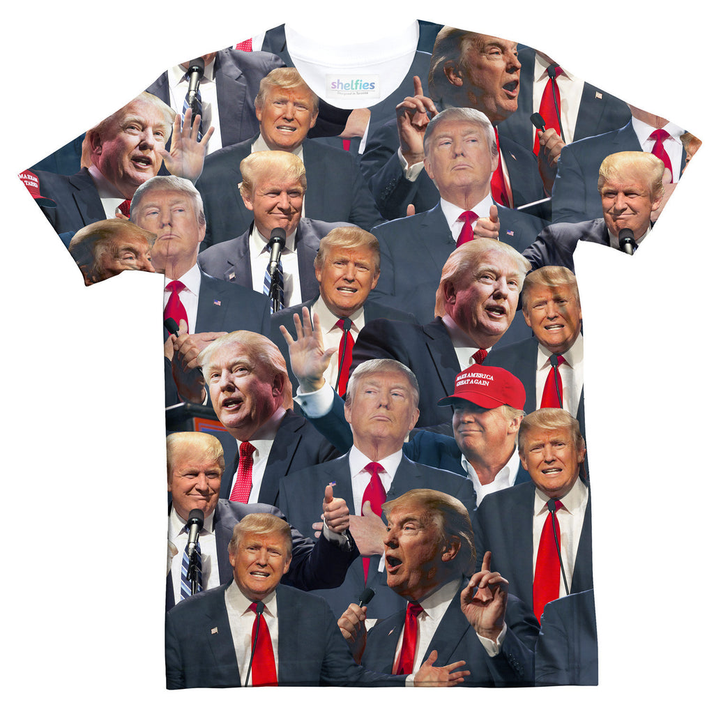 Donald Trump Face T-Shirt - Shelfies