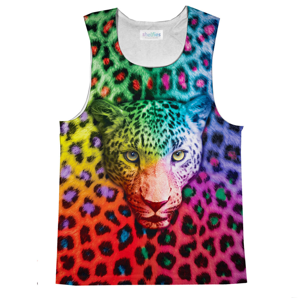 Rainbow Leopard Tank Top | Shelfies