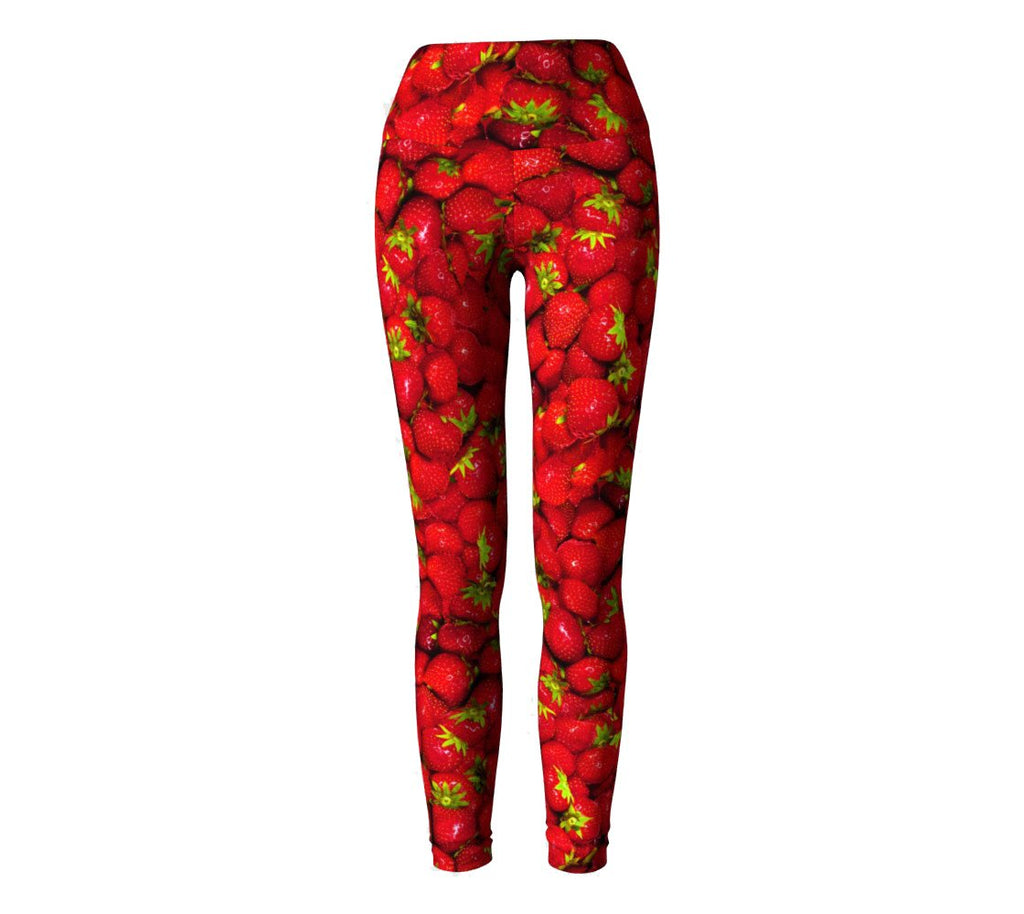 Strawberry Invasion Yoga Pants | Shelfies
