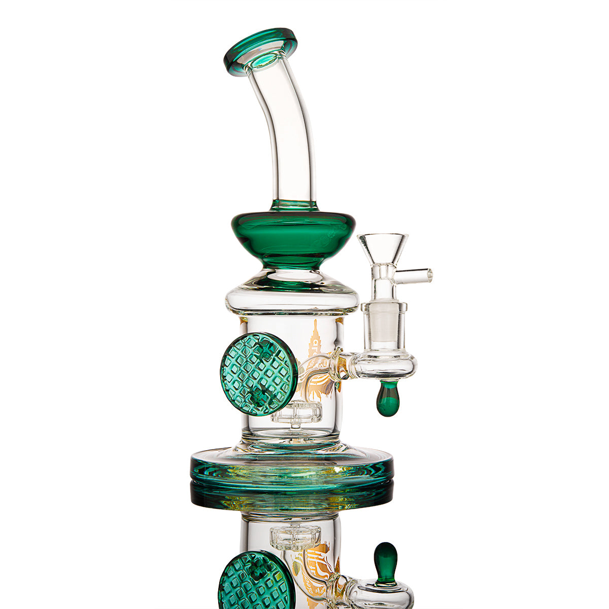 8.5 aLeaf Waffle Water Pipe