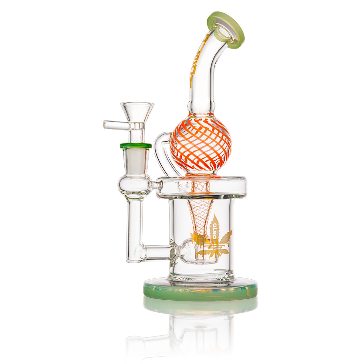 Uni Recycler w/ Waffle Perc Water Pipe