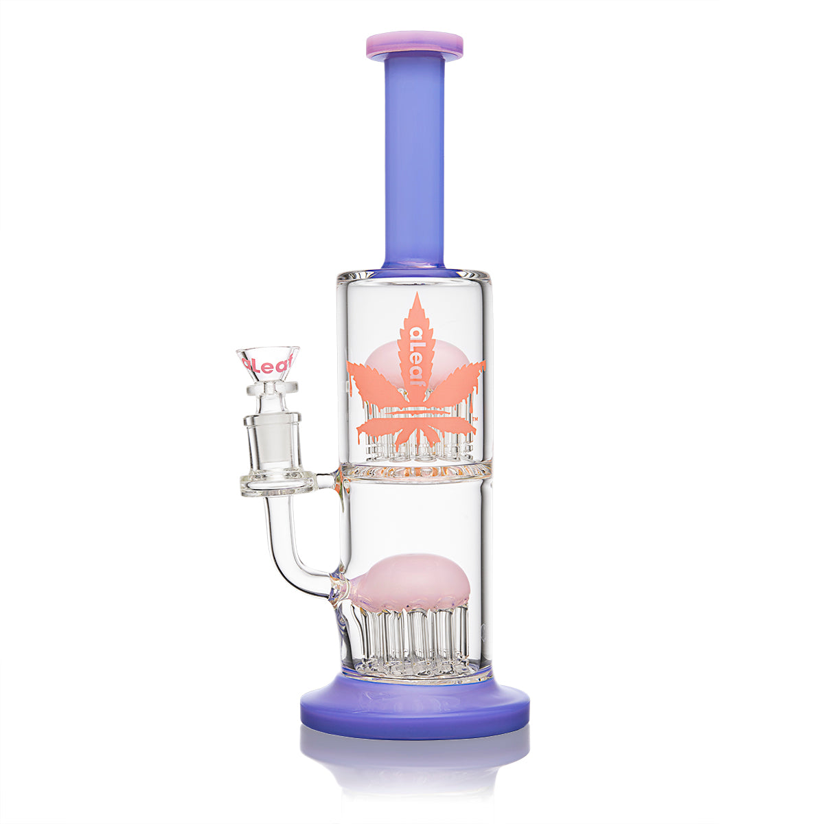 11'' aLeaf® Double Tree Perc Water Pipe