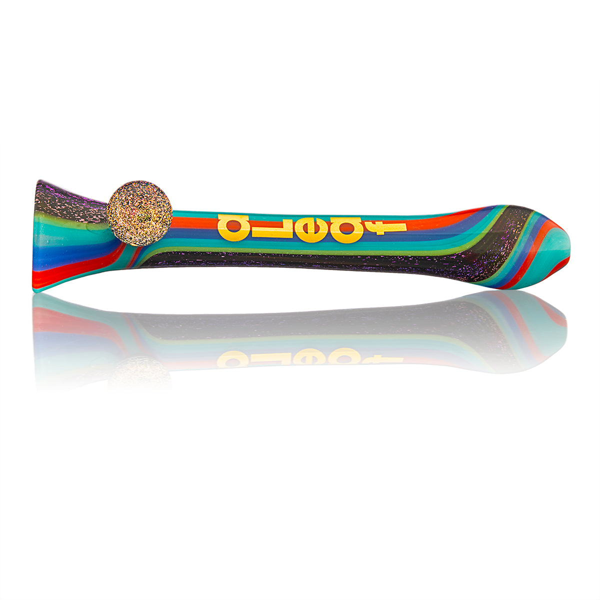 4.5" aLeaf® Dicro Wig Wag Swirl Chillum