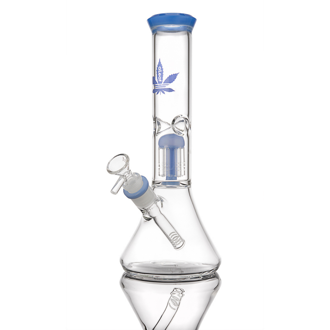 Bell Bottom Beaker with Tree Perc Water Pipe