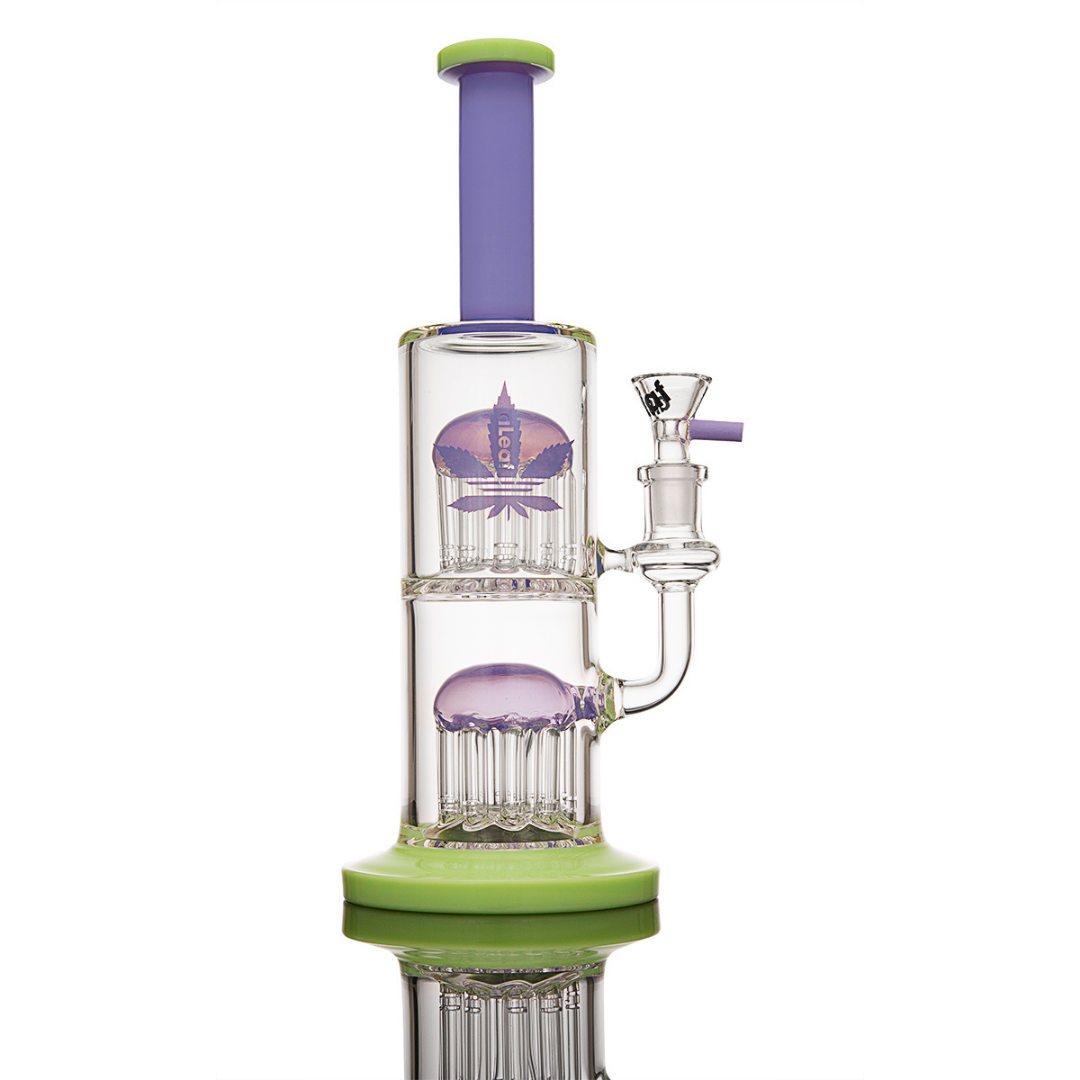 USA Double Tree Perc Water Pipe