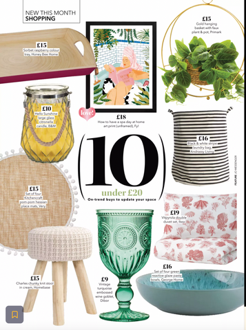 10 Under £20 Good Homes magazine shopping page