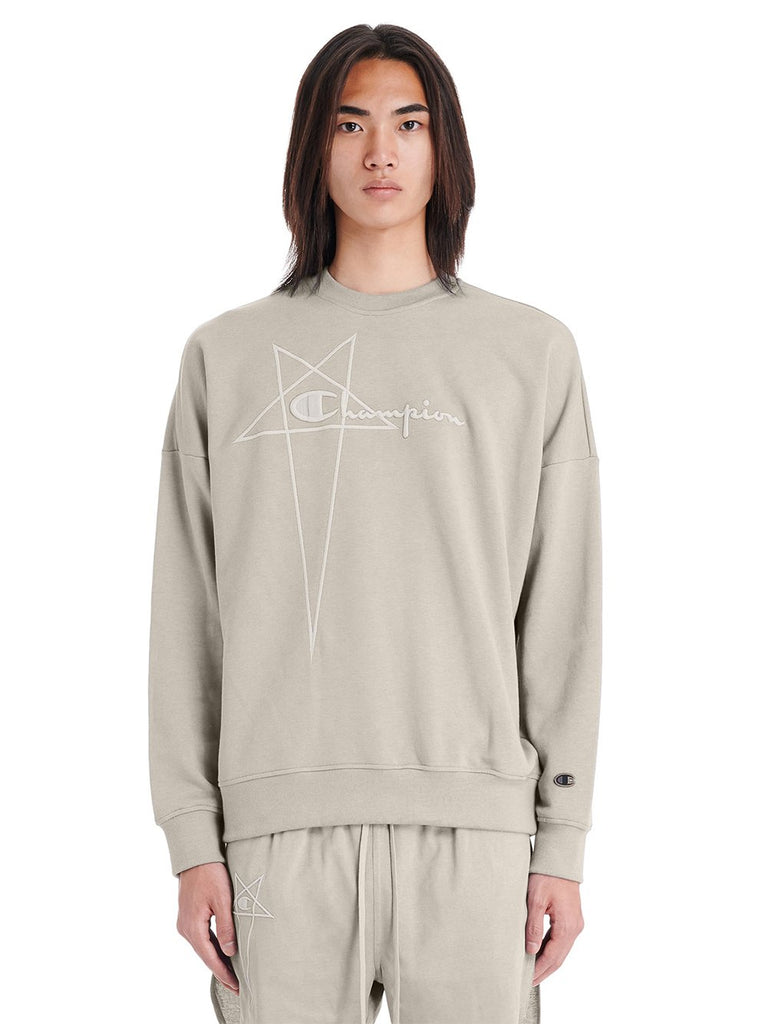 格安超激得 RICK OWENS PRINTED ARMS CREW SWEAT hUi1P-m95049210838