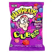 War Heads Sour Berry Cube Mix - Hebert Candies & Gifts