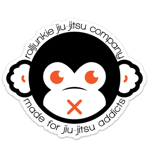 monkey bjj sticker