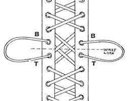 Схема шнуровки крест накрест изнутри. Шнуровка корсета схема. Корсет со шнуровкой спереди.